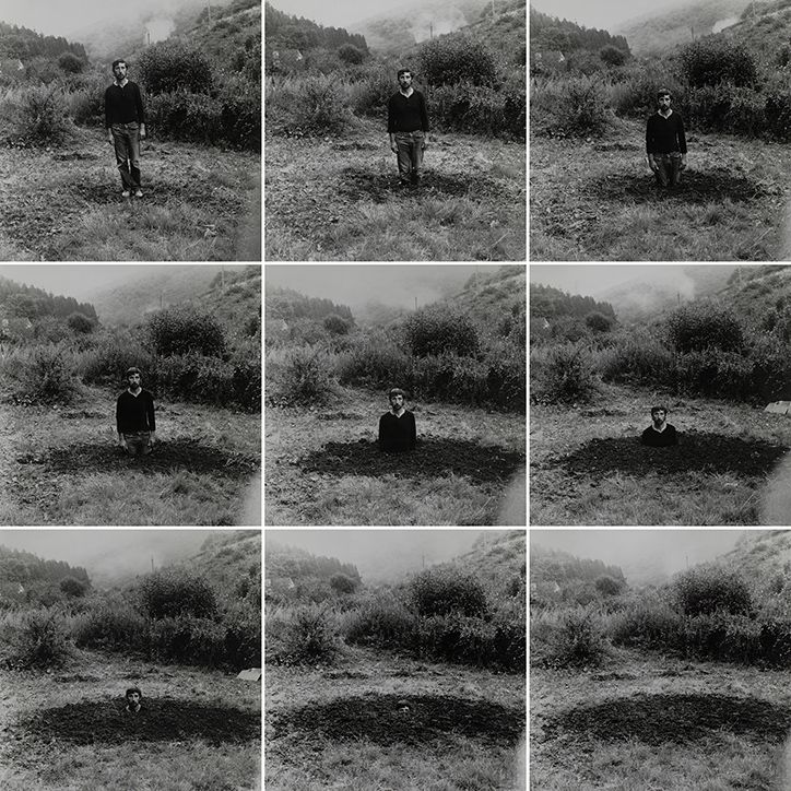 Self-Burial, 1969